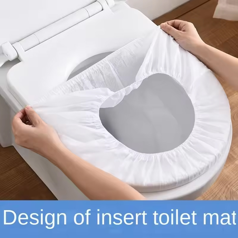 Outdoor Camping Mattress - 50/20/10pcs Portable Disposable Toilet Seat Cover