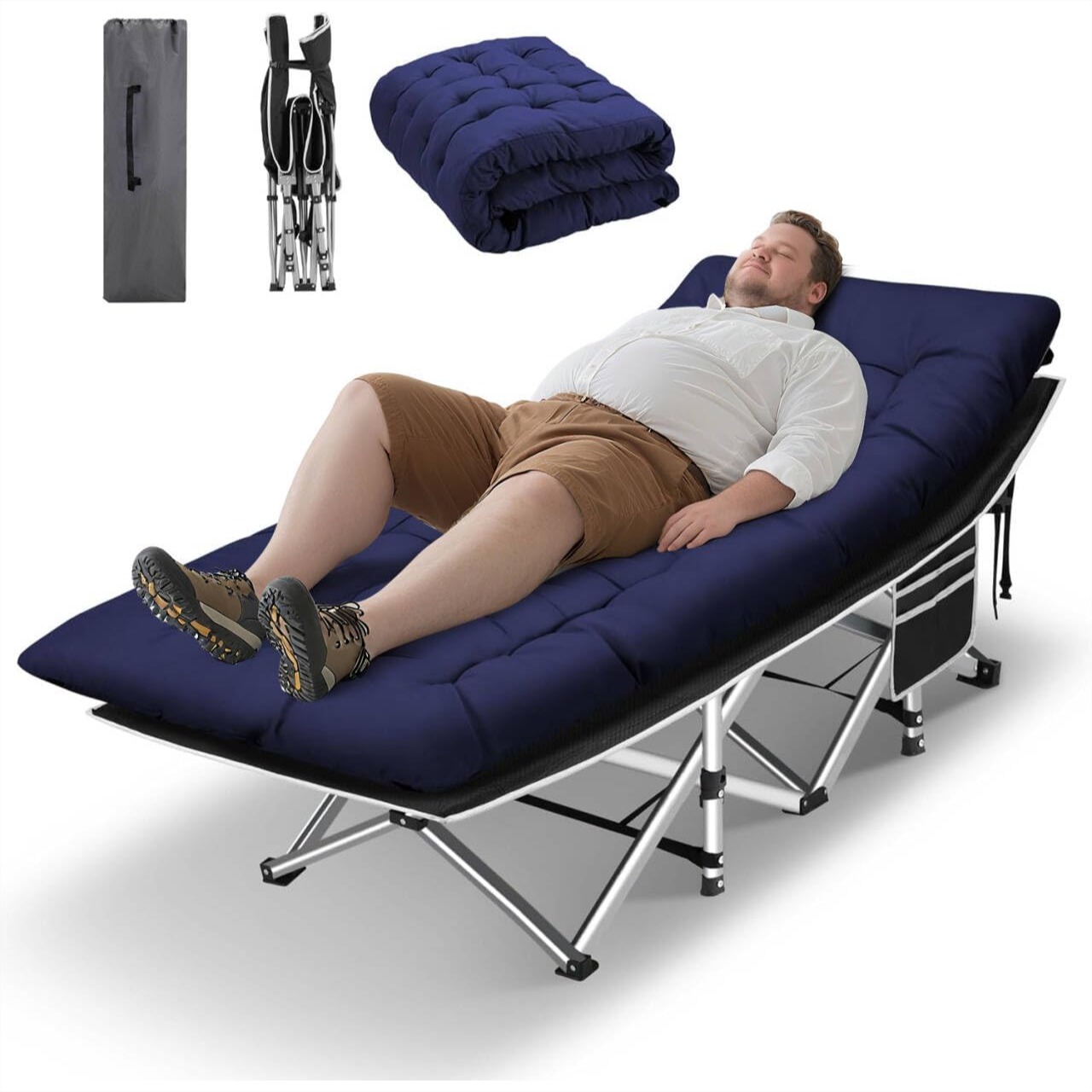 Outdoor Camping Mattress - Camping Cot for Adult, 28