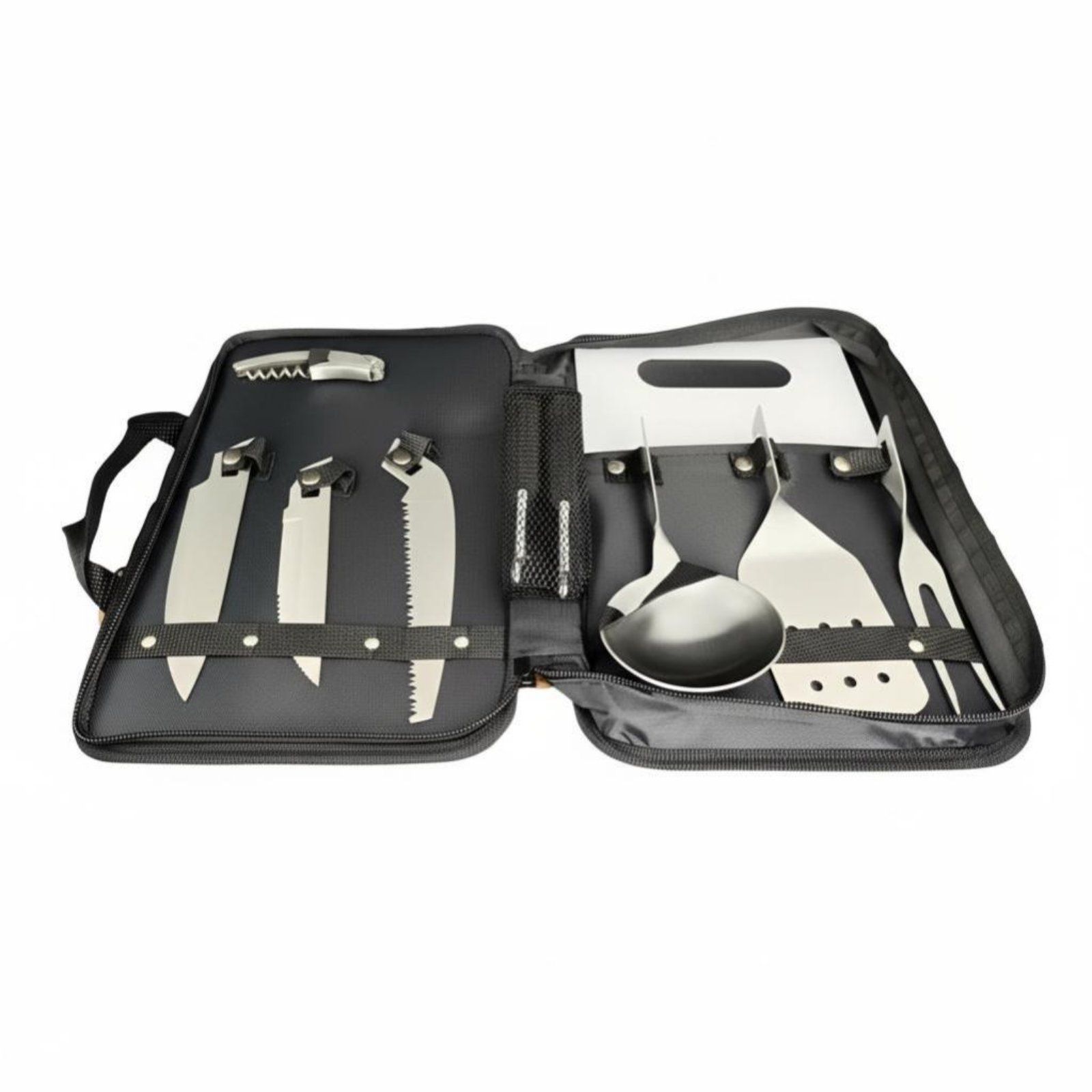 Outdoor Camping Meals - Outdoor Cooking Utensil Set, Portable Stainless