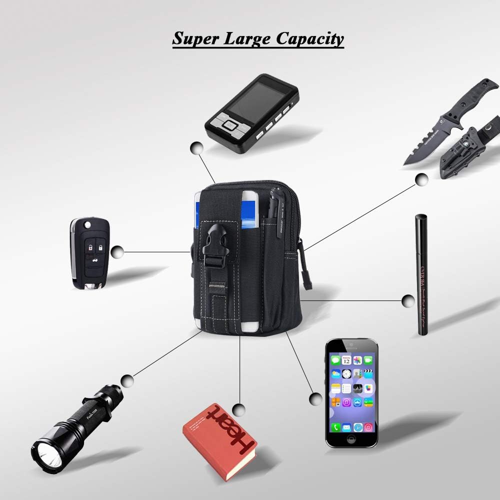 Tactical Molle Belt Pouch Mili - Outdoor Camping Hiking recensie en prijs