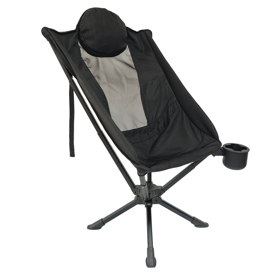 High Back Swivel Folding Chair - Outdoor Camping High Chair recensie en prijs