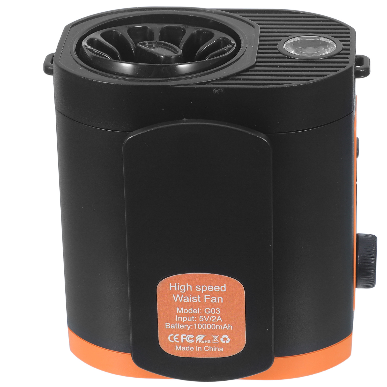 Waist Hanging Portable Fan 600 - Outdoor Camping Fans recensie en prijs