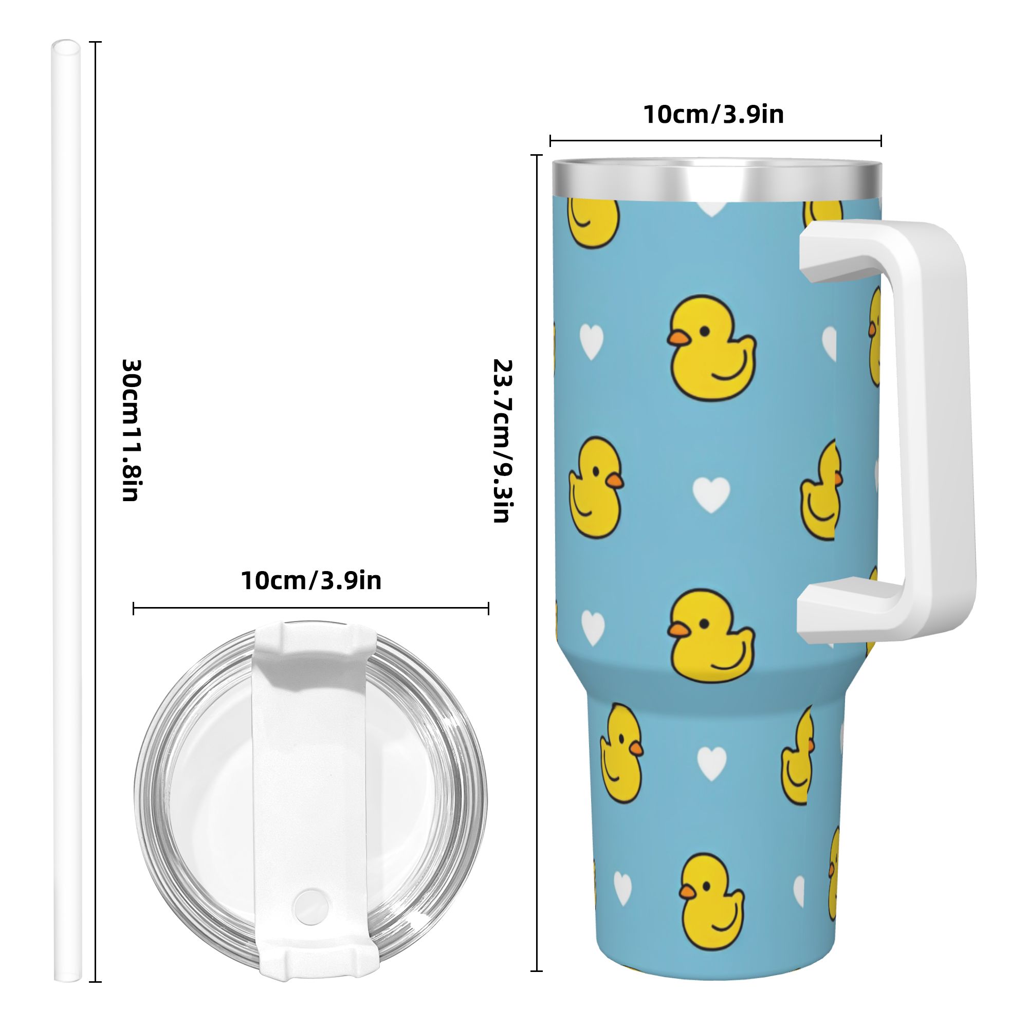 Cute Duck Cartoon Tumbler Vacu - Vacuum Insulated Flask recensie en prijs