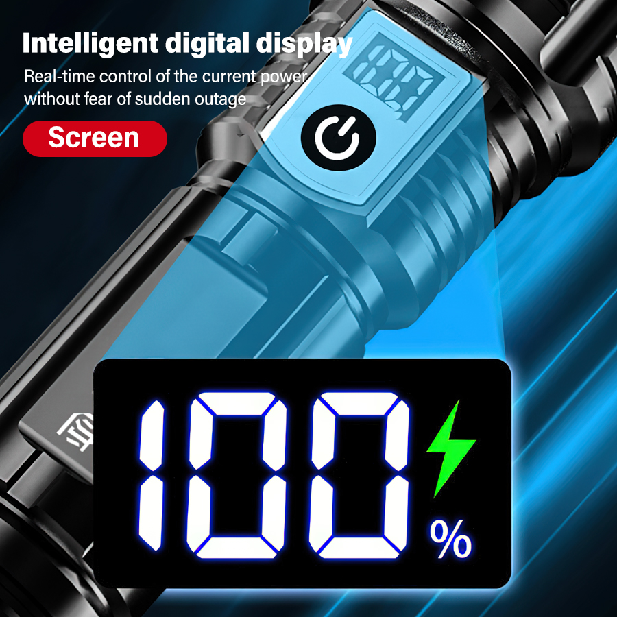 High Power 200000LM LED Flashl - Outdoor Camping Hiking recensie en prijs