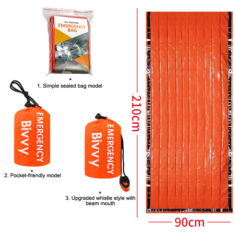 Outdoor Emergency Survival Sle - Emergency Mylar Blanket recensie en prijs