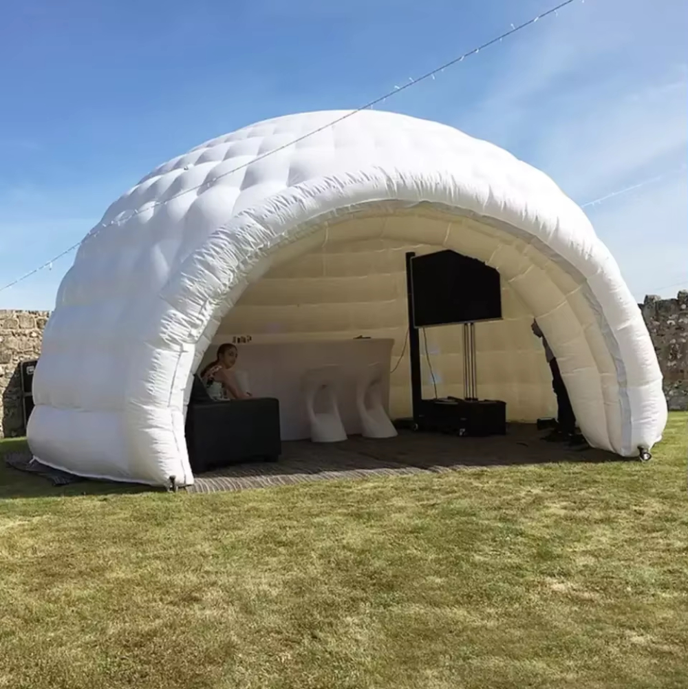 Inflatable Igloo Dome Party Te - Outdoor Camping Inflatable Tent recensie en prijs