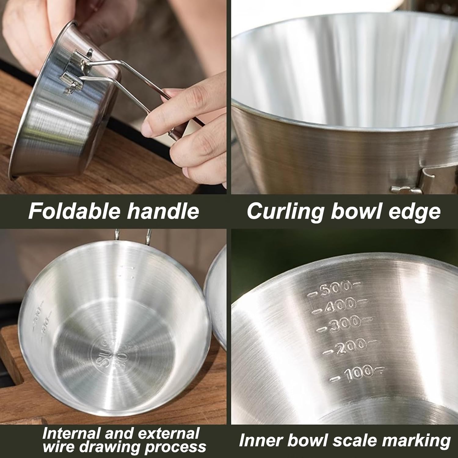 1PC/3PCS Camping Sierra Bowl W - Outdoor Camping Meals recensie en prijs