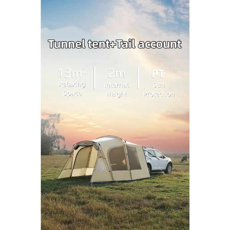 Tent Factory Customized Outdoo - Outdoor Camping Car Tail Tent recensie en prijs