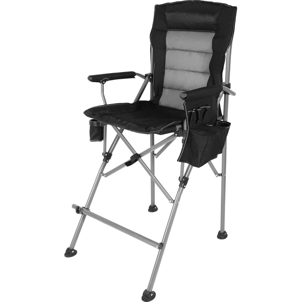 Portable High-Back Bar Height  - Outdoor Camping High Chair recensie en prijs