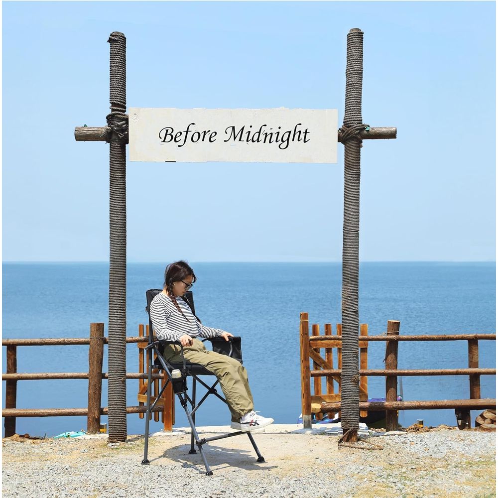 Portable High-Back Bar Height  - Outdoor Camping High Chair recensie en prijs