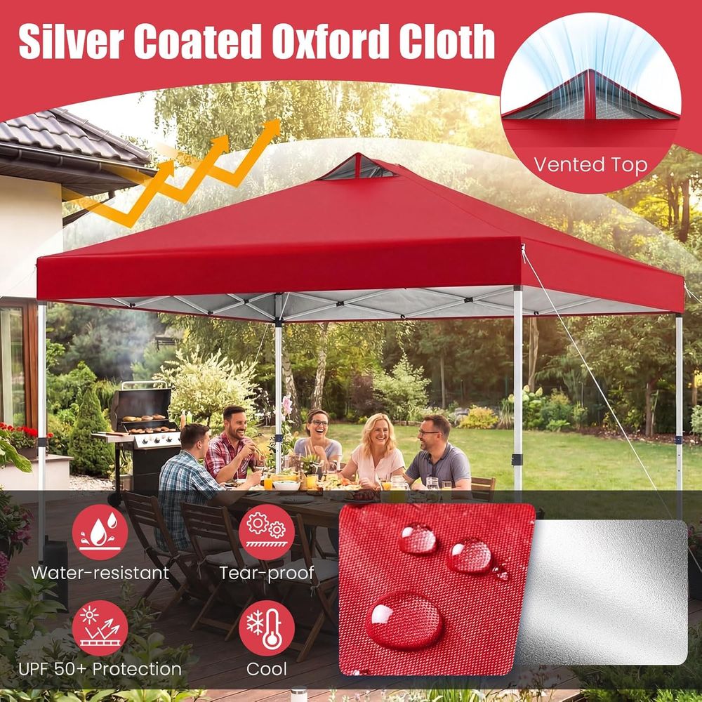 10 x 10 Instant Outdoor Tent w - Camping Rope recensie en prijs