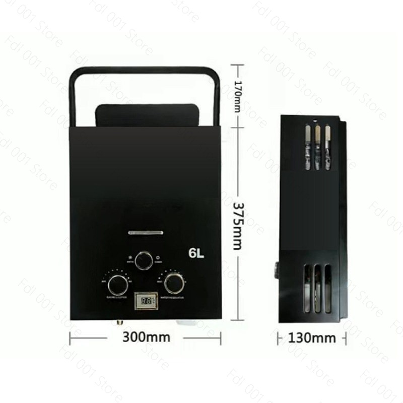 6L Portable Tankless Gas Water - Outdoor Camping Hot Water Heater recensie en prijs