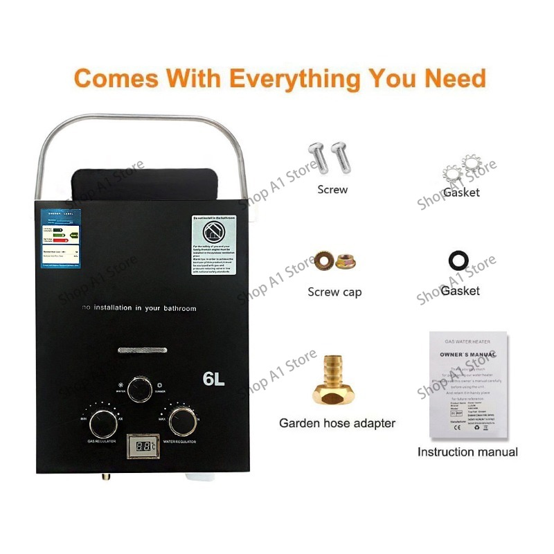 Water Heater 6L Outdoor Campin - Outdoor Camping Hot Water Heater recensie en prijs