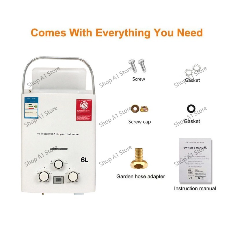 Water Heater 6L Outdoor Campin - Outdoor Camping Hot Water Heater recensie en prijs