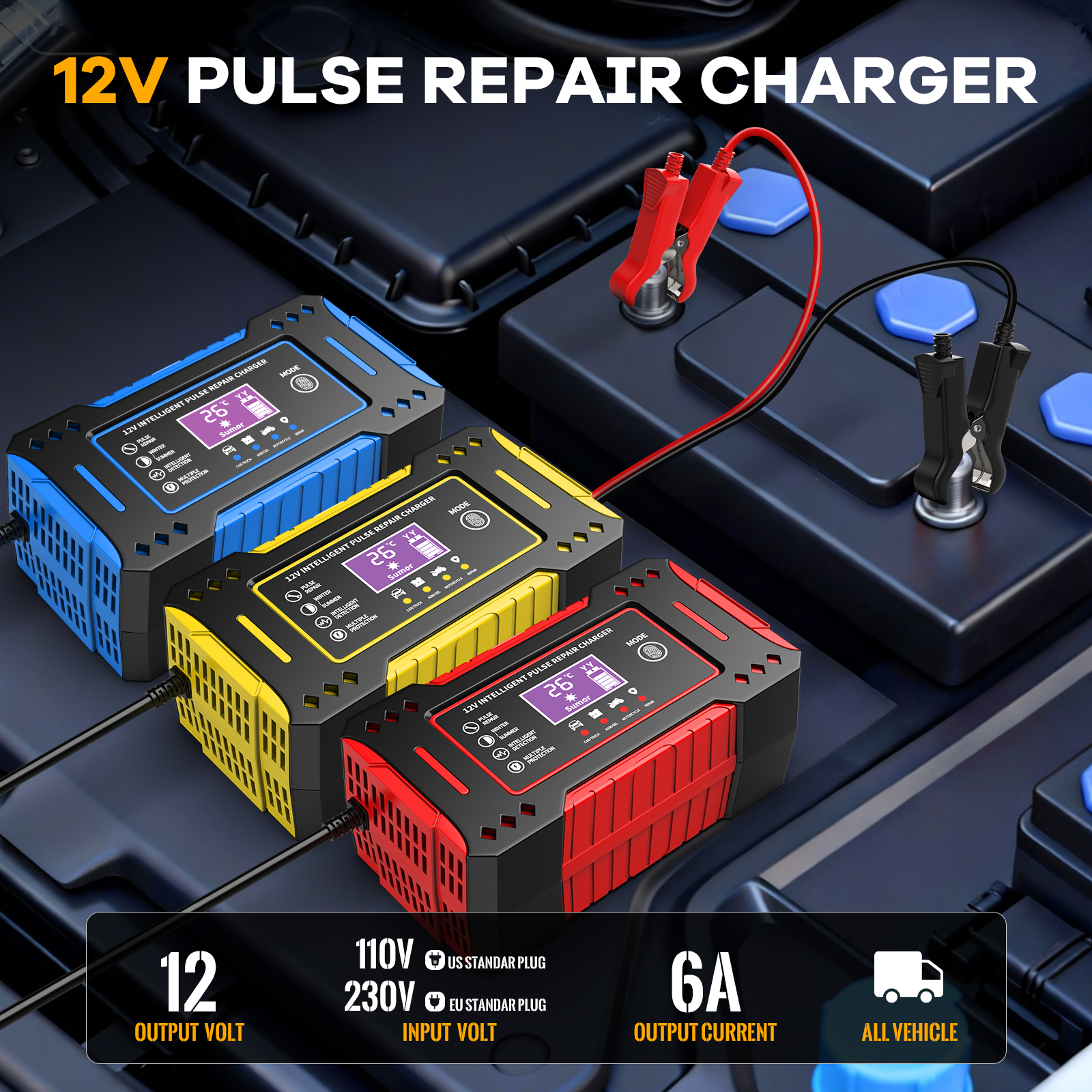 12V 6A Dedicated Outdoor Power - Battery Outdoor Camping recensie en prijs