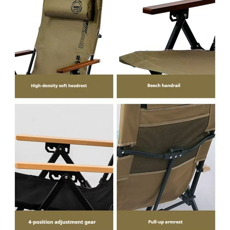 Folding High Back Beach Campin - Outdoor Camping High Chair recensie en prijs