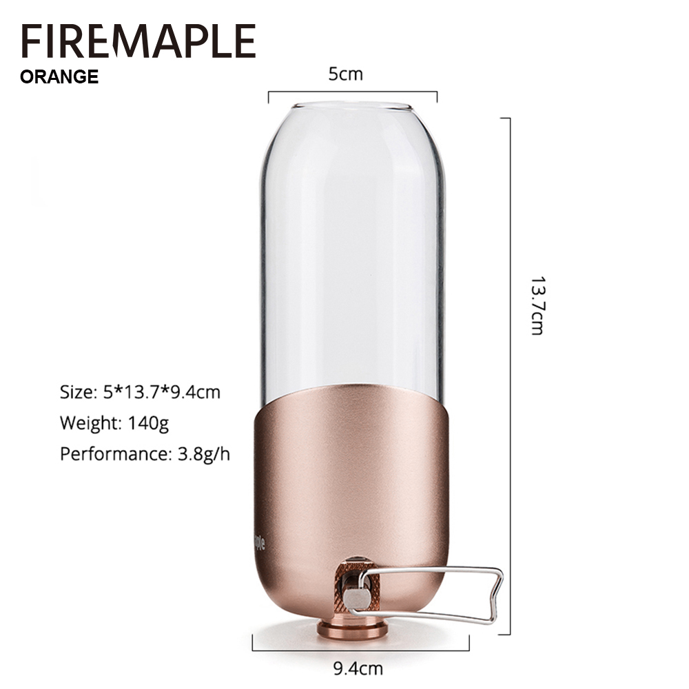 Fire Maple Orange Gas Lantern  - Outdoor Camping Heater For Tent recensie en prijs