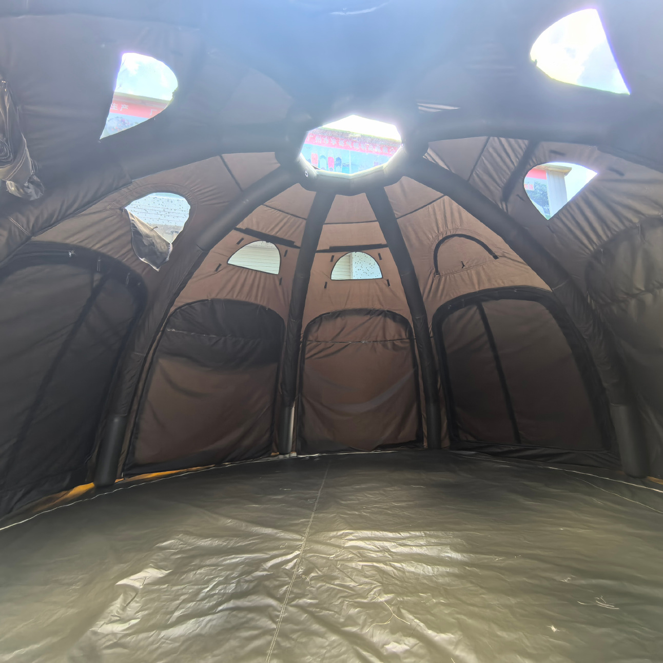 4m 5m Automatic Large Inflatab - Outdoor Inflatable Camping Tent With Air Pump recensie en prijs