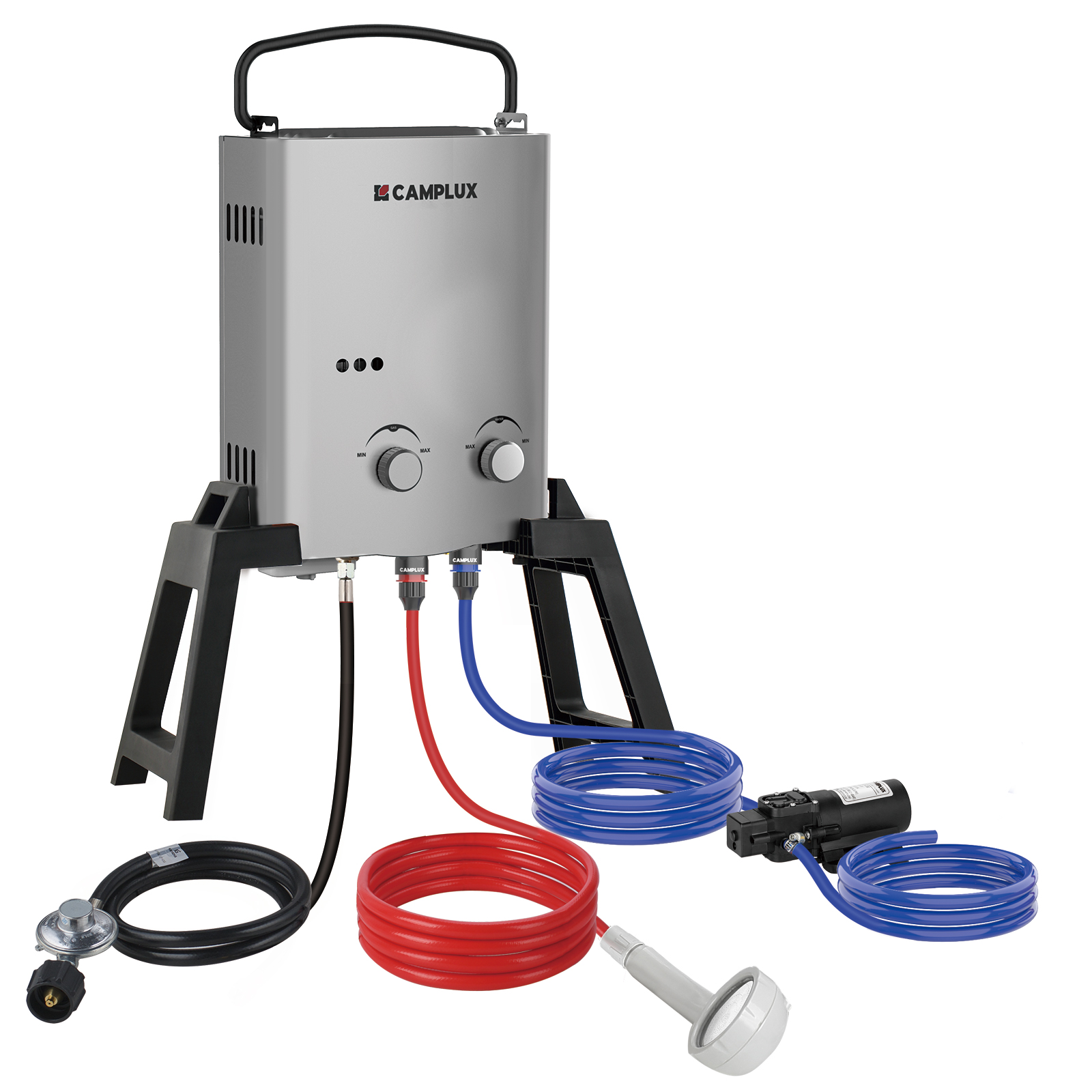 CAMPLUX 1.32GPM Propane Tankle - Outdoor Camping Hot Water Heater recensie en prijs