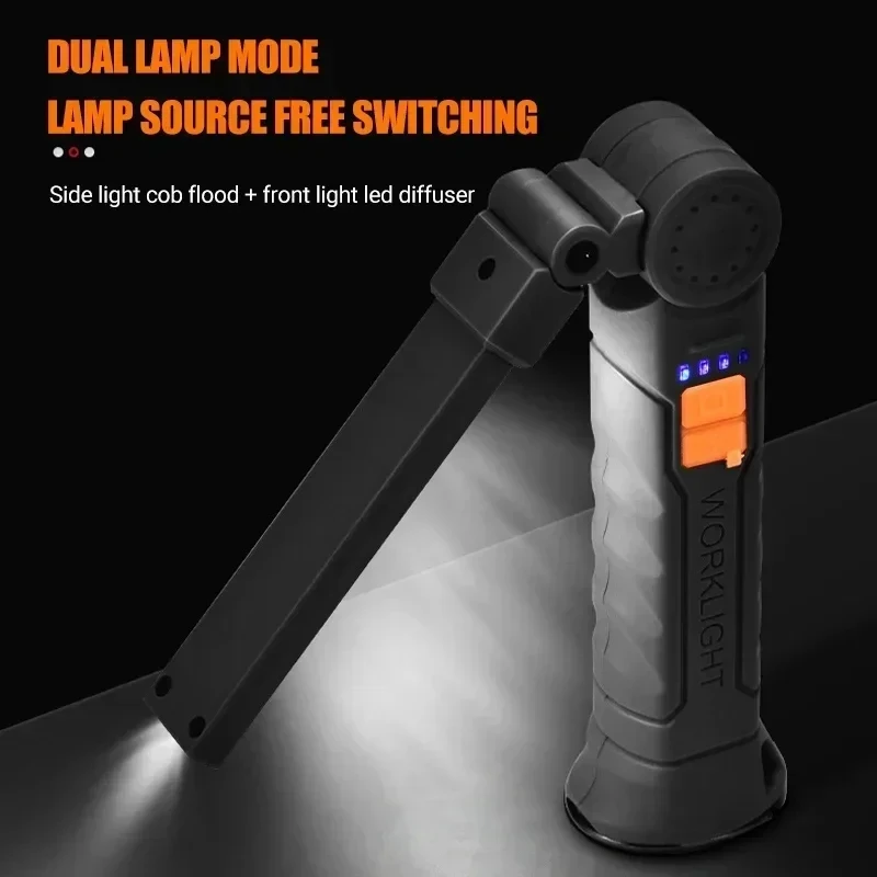 Portable COB LED Flashlight US - Battery Outdoor Camping recensie en prijs