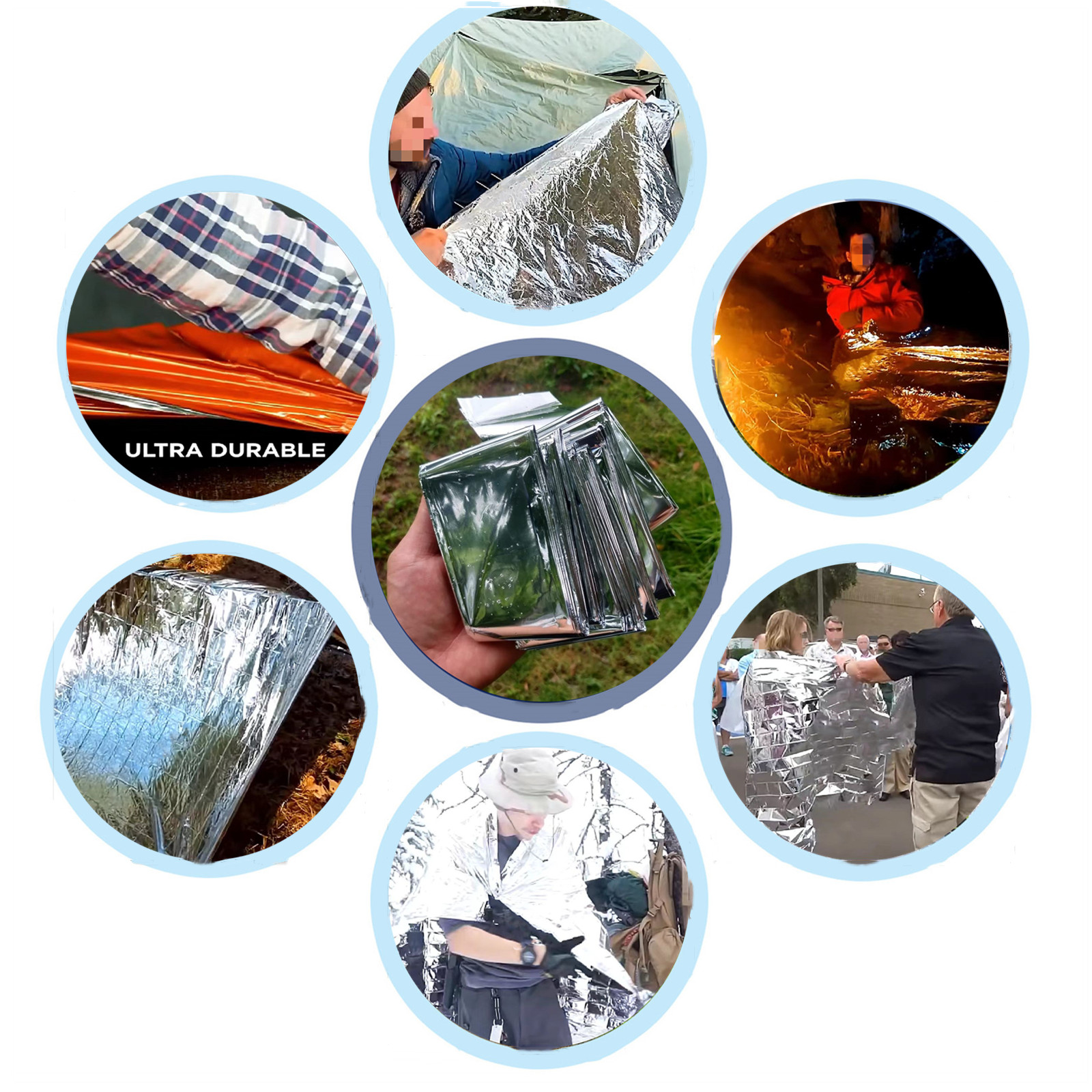Emergency Mylar Thermal Blanke - Emergency Mylar Blanket recensie en prijs