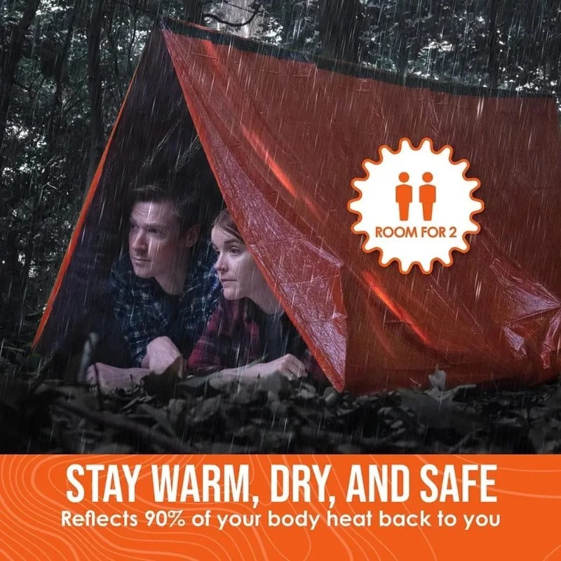 2 Person Emergency Shelter Biv - Emergency Mylar Blanket recensie en prijs
