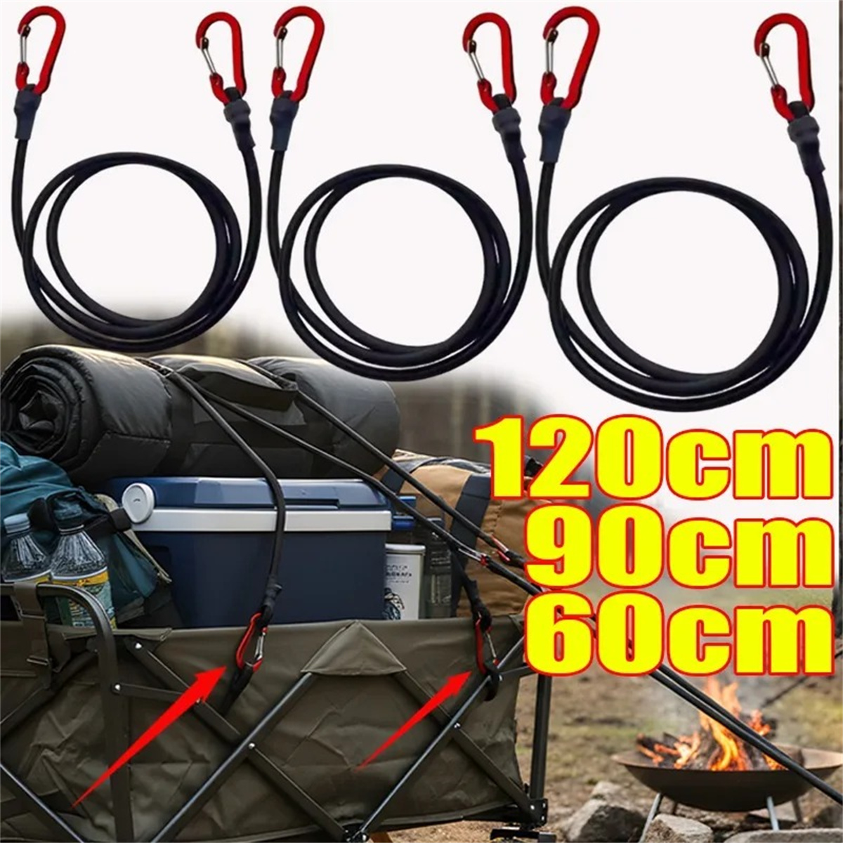 For Camping Luggage Bicycle Ca - Camping Rope recensie en prijs