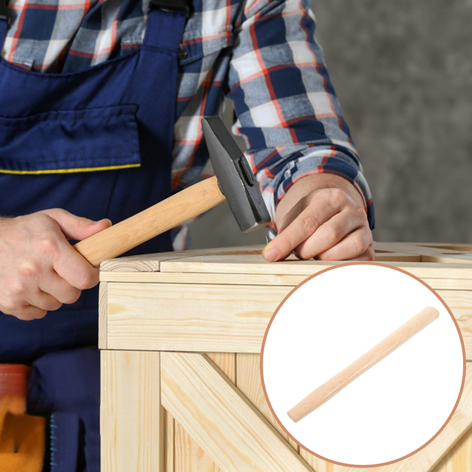 Wooden Hammer Replacement Stur - Camp Axe Hatchet recensie en prijs