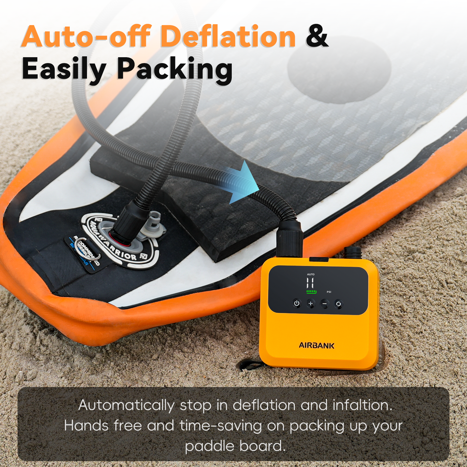 AIRBANK Electric SUP Air Pump  - Outdoor Inflatable Camping Tent With Air Pump recensie en prijs