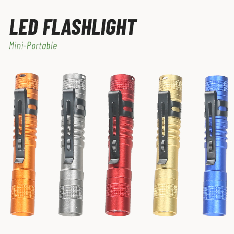 Portable Mini LED Pen Flashlig - Battery Outdoor Camping recensie en prijs