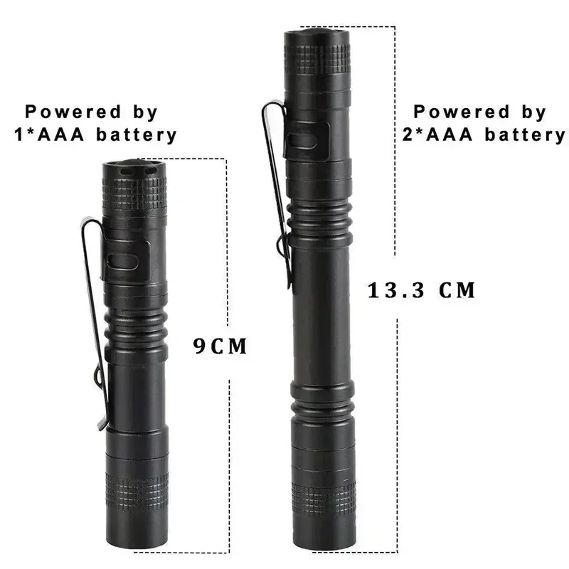 Portable Mini LED Pen Flashlig - Battery Outdoor Camping recensie en prijs