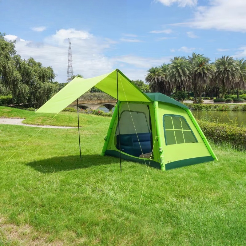 Portable Oxford Waterproof Inf - Outdoor Camping Inflatable Tent recensie en prijs