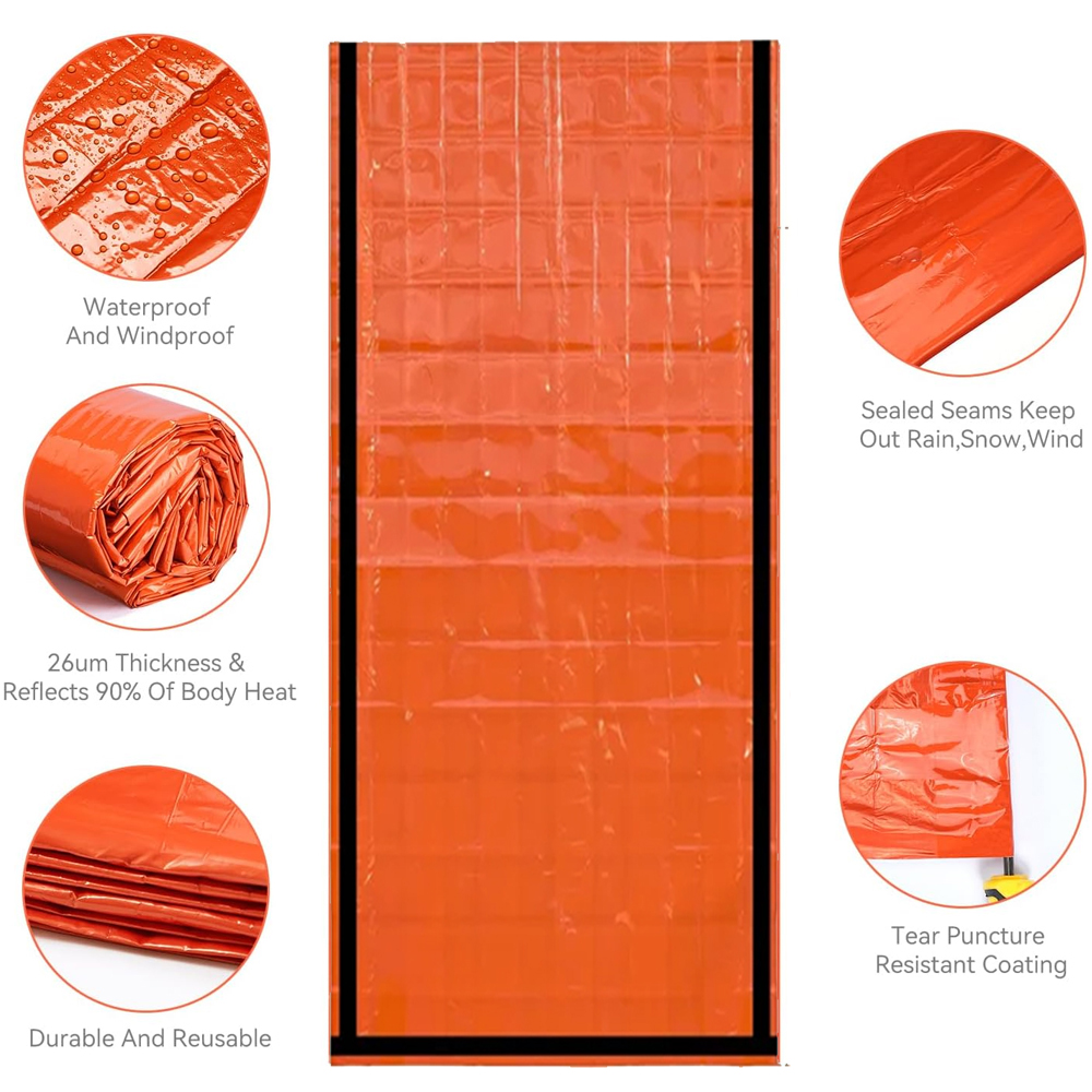Emergency Sleeping Bag Surviva - Emergency Mylar Blanket recensie en prijs