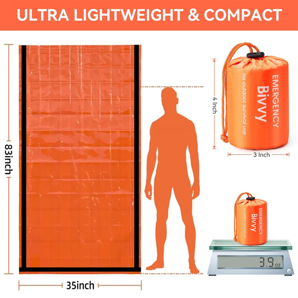 Emergency Sleeping Bag Surviva - Emergency Mylar Blanket recensie en prijs