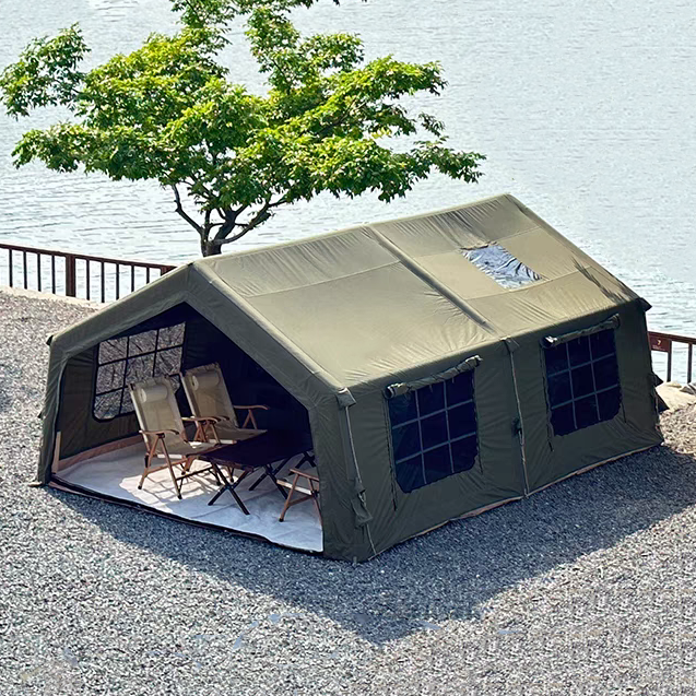 17.2  Large Luxury Waterproof  - Outdoor Camping Inflatable Tent recensie en prijs