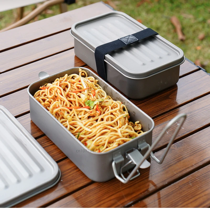 Outdoor Pure Titanium Square L - Outdoor Camping Meals recensie en prijs