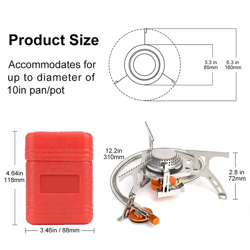 Camping Gas Stove Portable Fol - Outdoor Camping Heater For Tent recensie en prijs