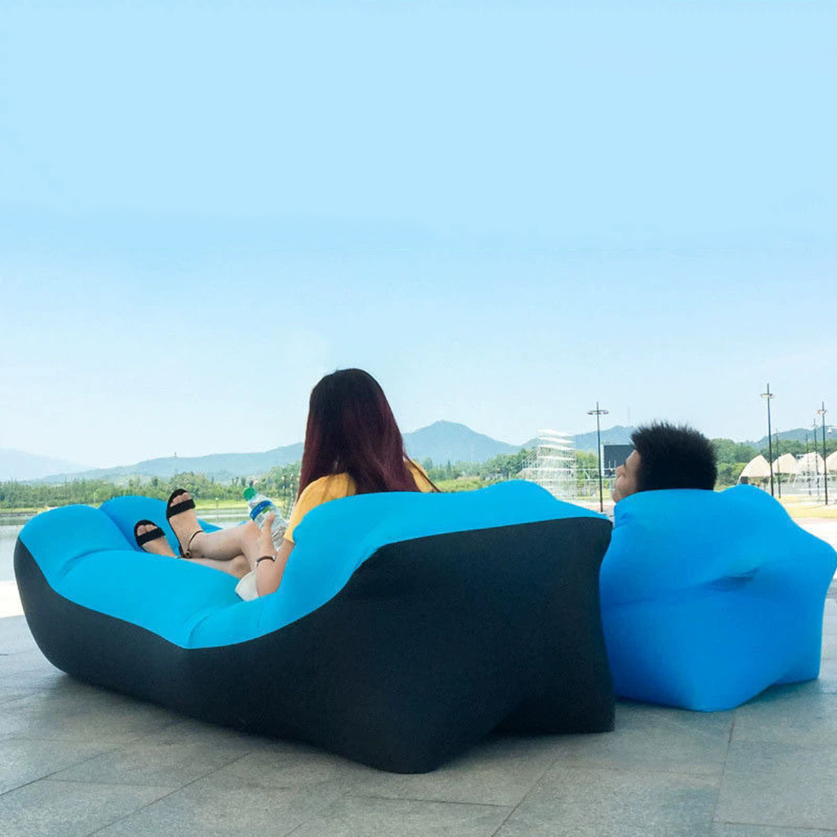 Portable Inflatable Bed, Outdo - Outdoor Camping Floor Mat recensie en prijs