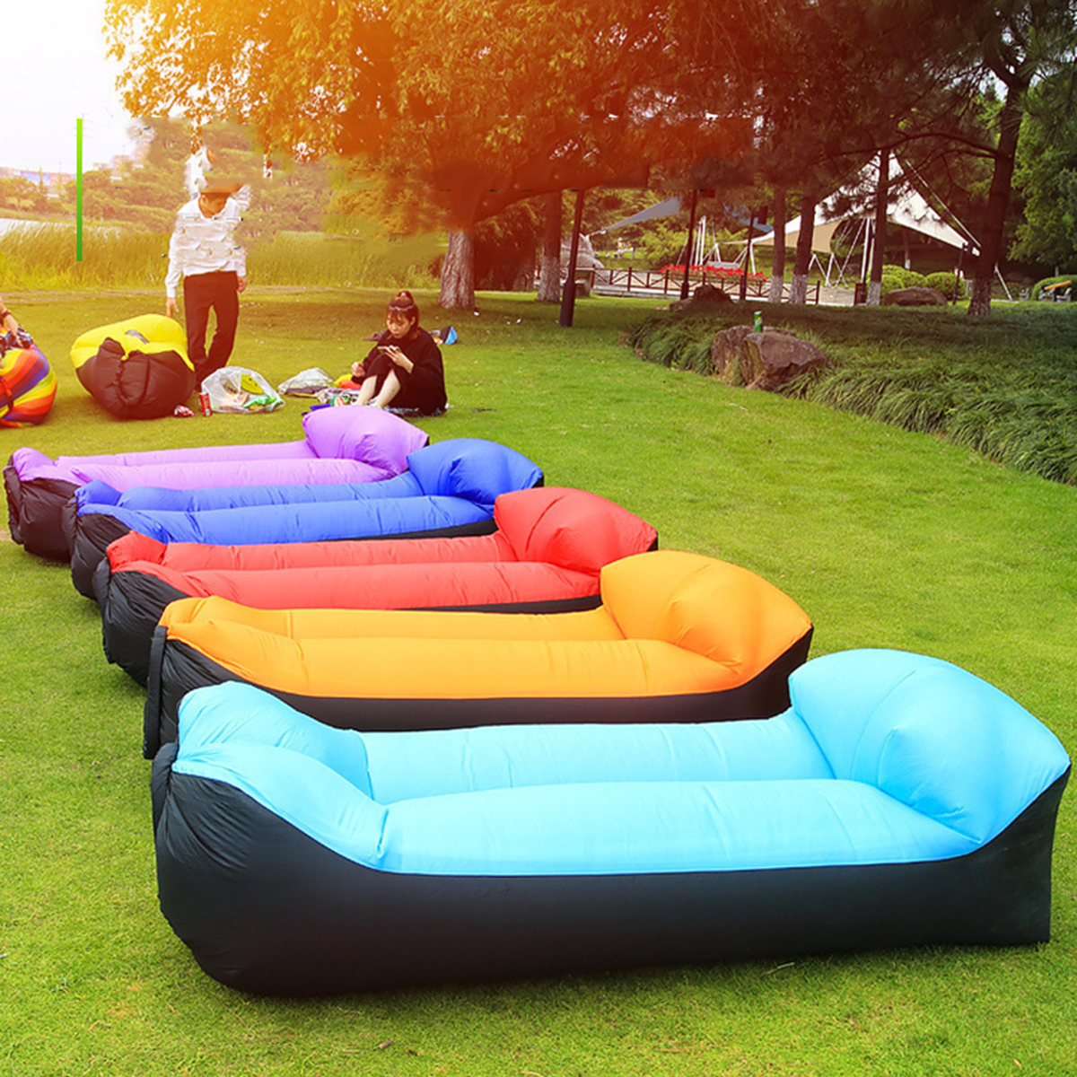 Portable Inflatable Bed, Outdo - Outdoor Camping Floor Mat recensie en prijs