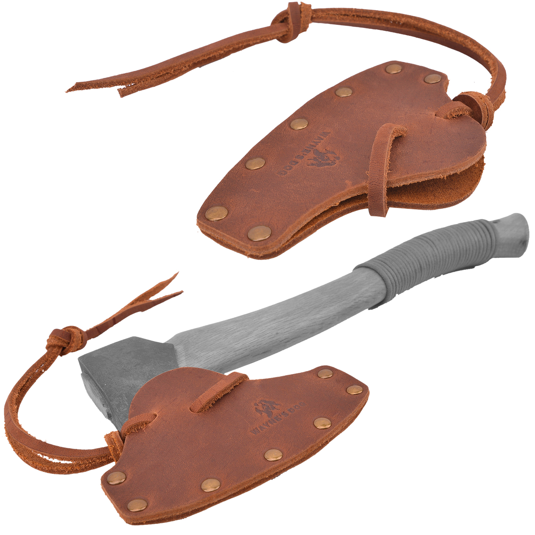 Cowhide Leather Axe Blade Shea - Camp Axe Hatchet recensie en prijs