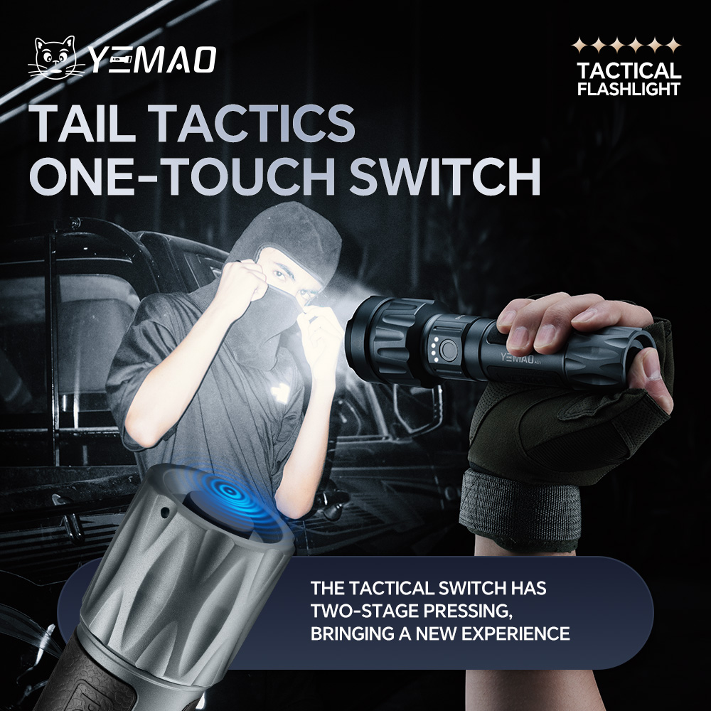 YEMAO-A81 6210LM Flashlight, U - Battery Outdoor Camping recensie en prijs