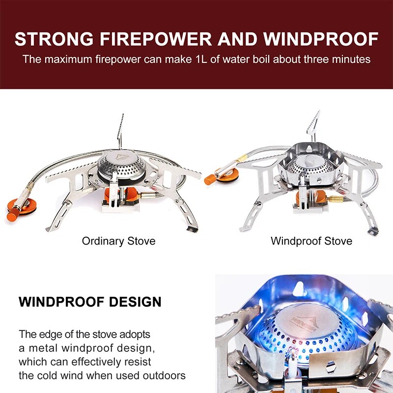 Widesea Camping Burner 3200W W - Outdoor Camping Heater For Tent recensie en prijs