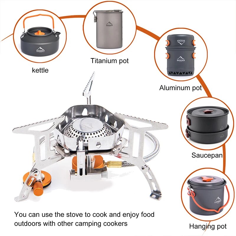 Widesea Camping Burner 3200W W - Outdoor Camping Heater For Tent recensie en prijs