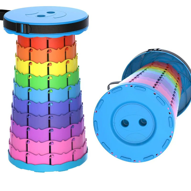 Thickened Rainbow Retractable  - Outdoor Camping High Chair recensie en prijs
