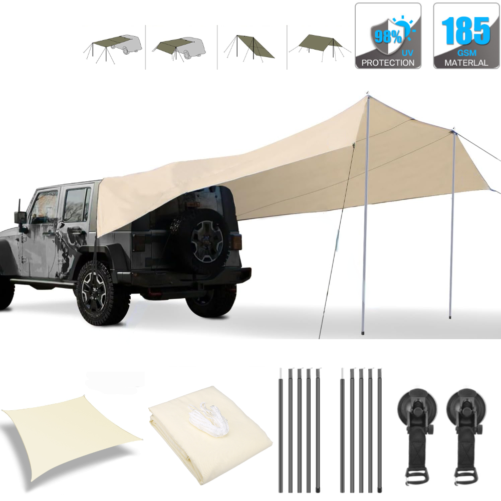 Awning Waterproof Tarp Tent Sh - Outdoor Camping Car Tail Tent recensie en prijs