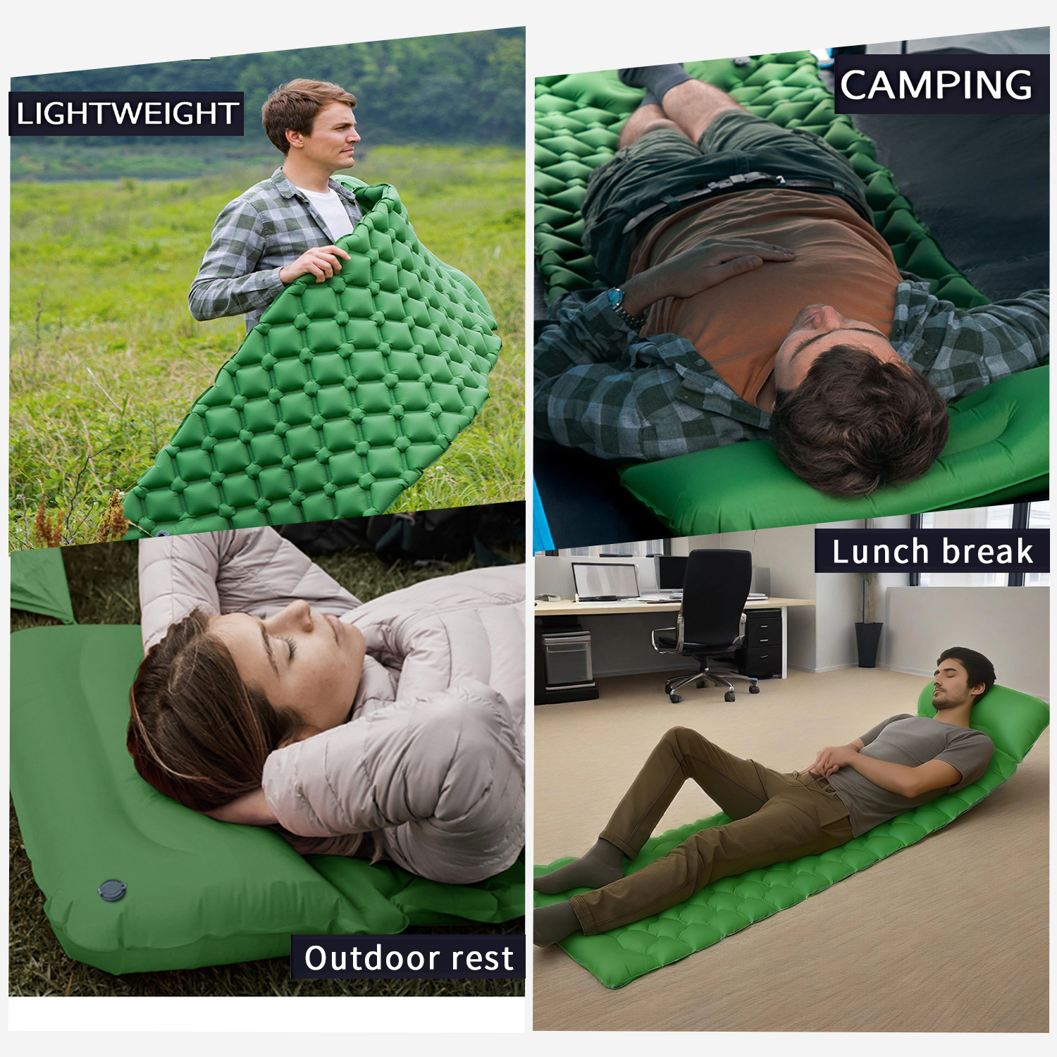 Inflatable Mattress Sleeping P - Outdoor Inflatable Camping Tent With Air Pump recensie en prijs