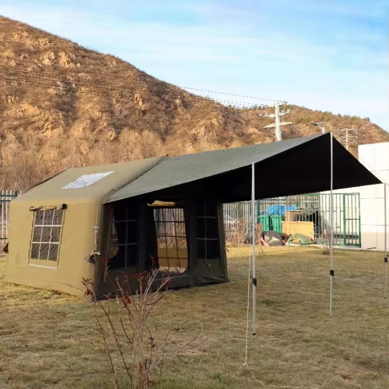 2026 9.0 Green Air Tent For 4- - Outdoor Camping Inflatable Tent recensie en prijs