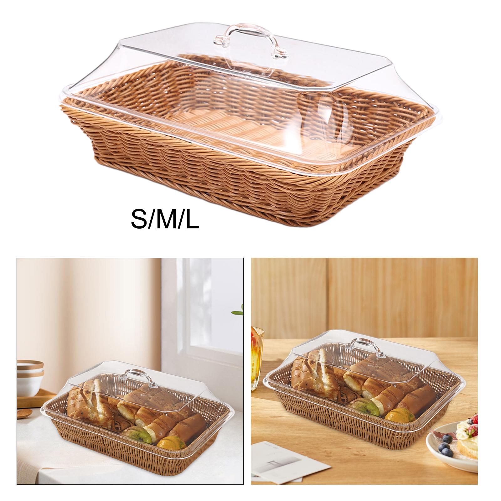 Woven Bread Basket with Lid Me - Outdoor Camping Meals recensie en prijs