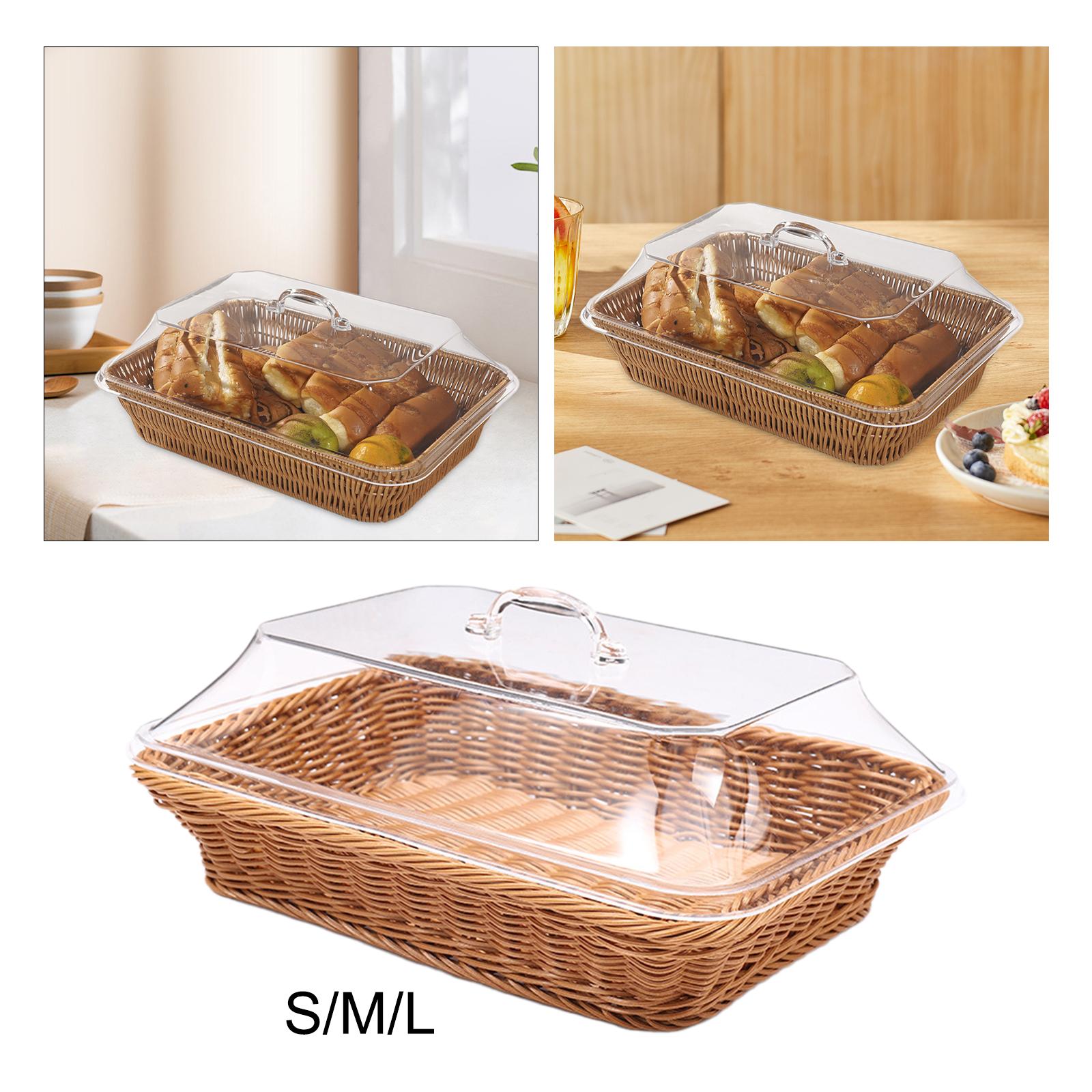 Woven Bread Basket with Lid Me - Outdoor Camping Meals recensie en prijs