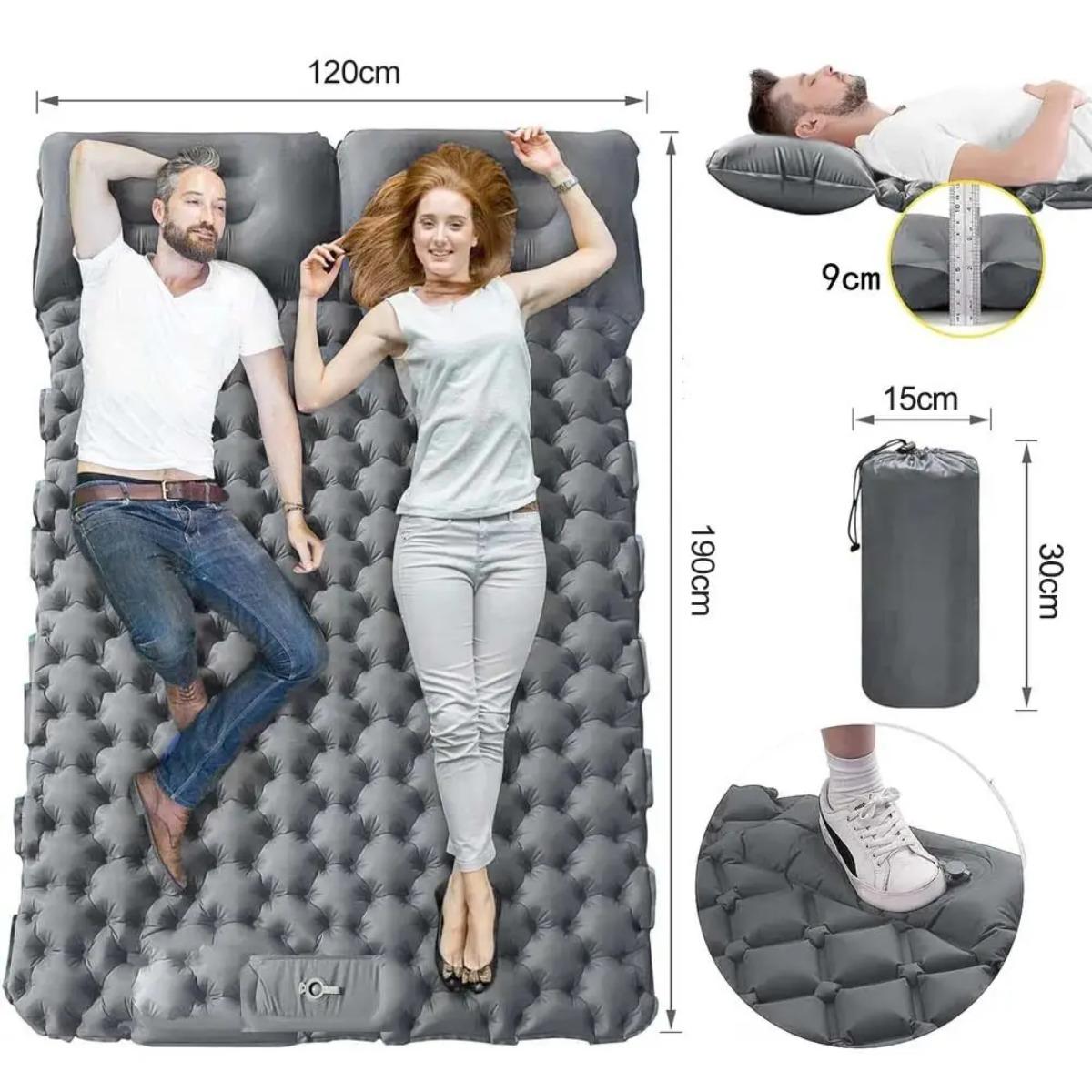 Single & Double Inflatable Air - Outdoor Camping Floor Mat recensie en prijs